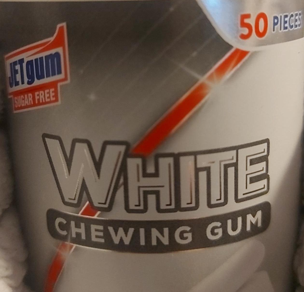Фото - Sugar free white chewing gum JETgum