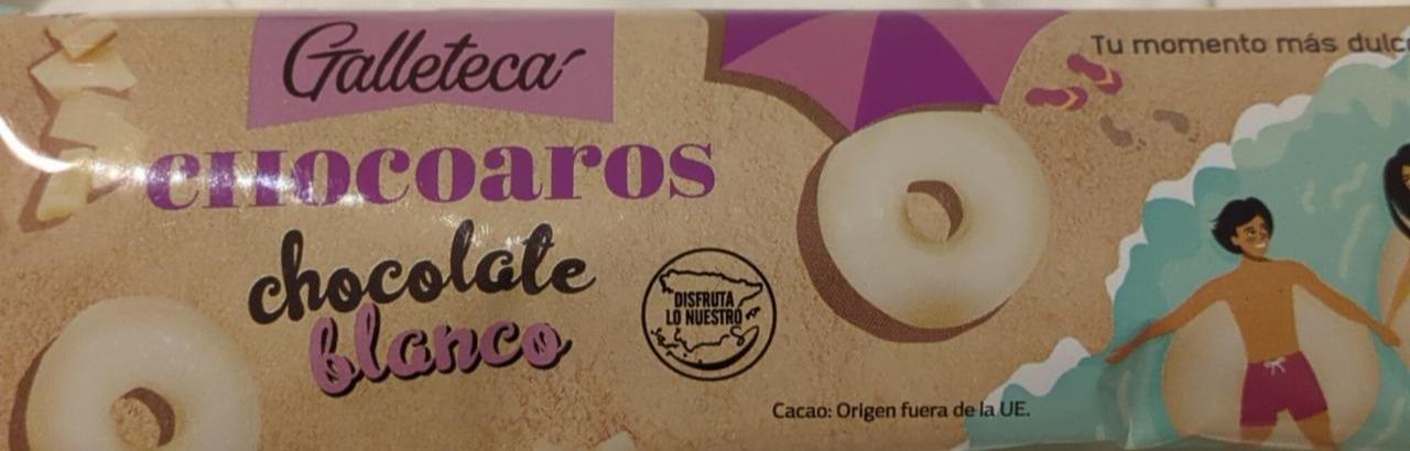 Фото - Chocoaros Chocolate Blanco Galleteca
