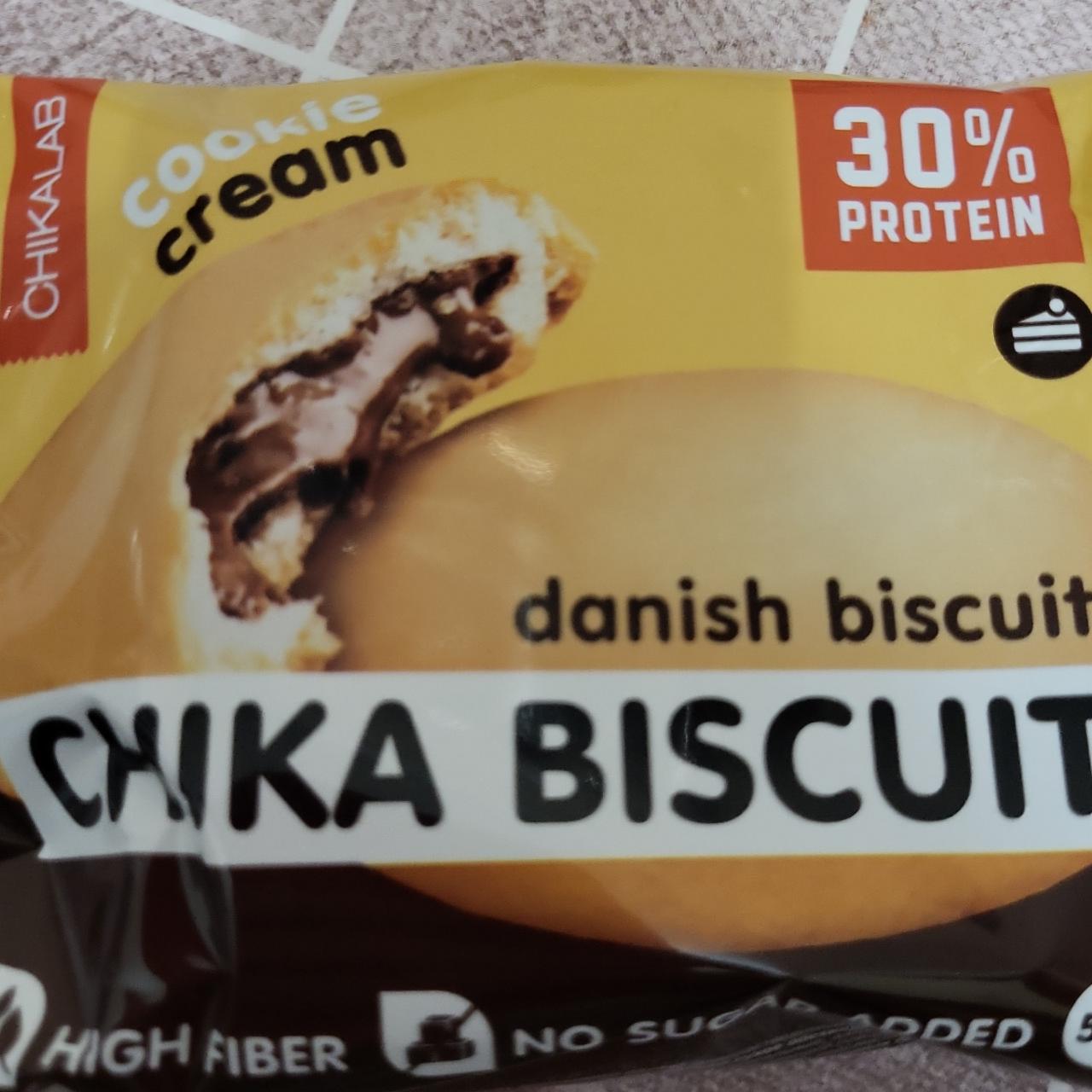 Фото - Протеїнове бісквітне печиво Chika Biscuit Chikalab