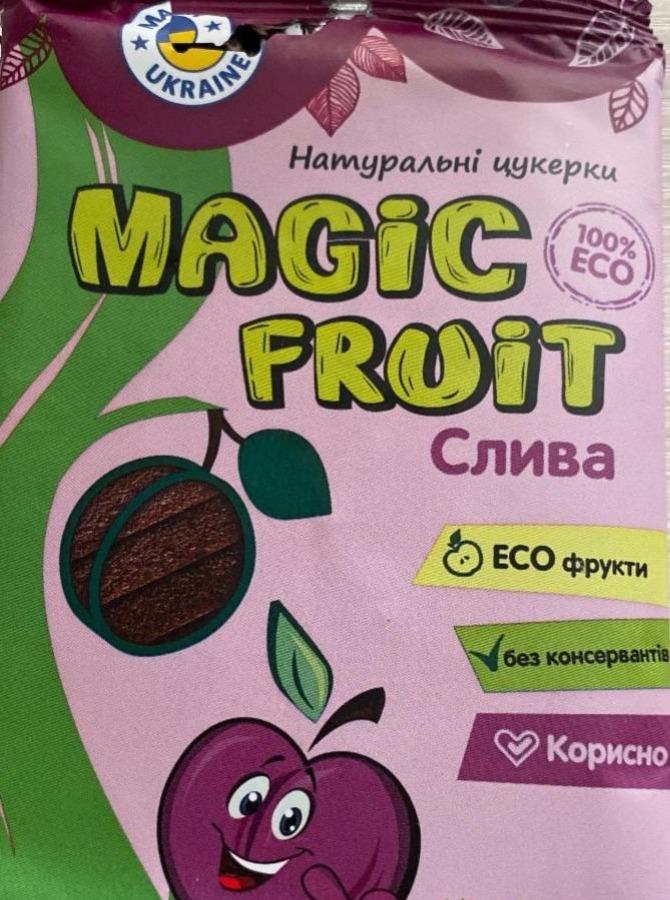 Фото - Цукерки натуральні Слива Magic Fruit