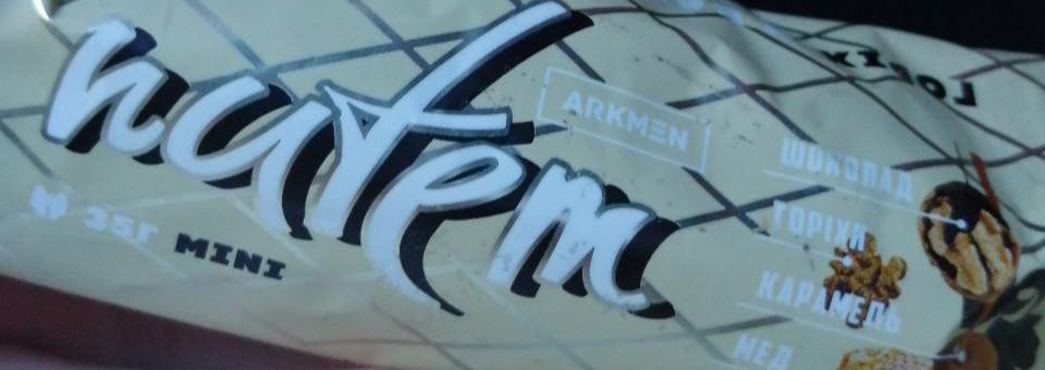 Фото - Батончик Nutem в молочній глазурі Arkmen