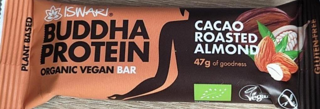 Фото - Buddha protein organic vegan bar cacao & roasted almond Iswari