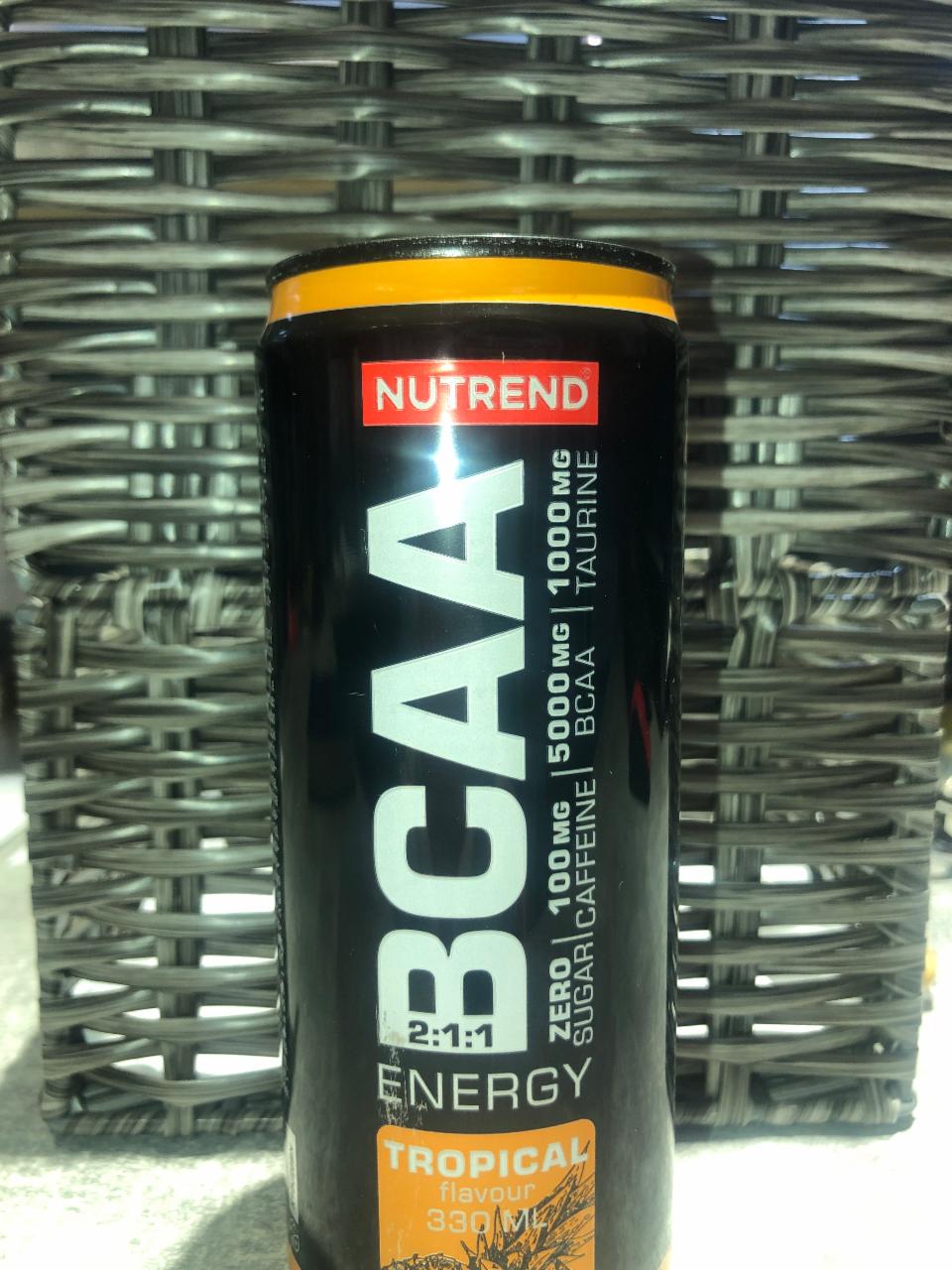 Фото - Амінокислоти рідкі Energy Tropical BCAA Nutrend