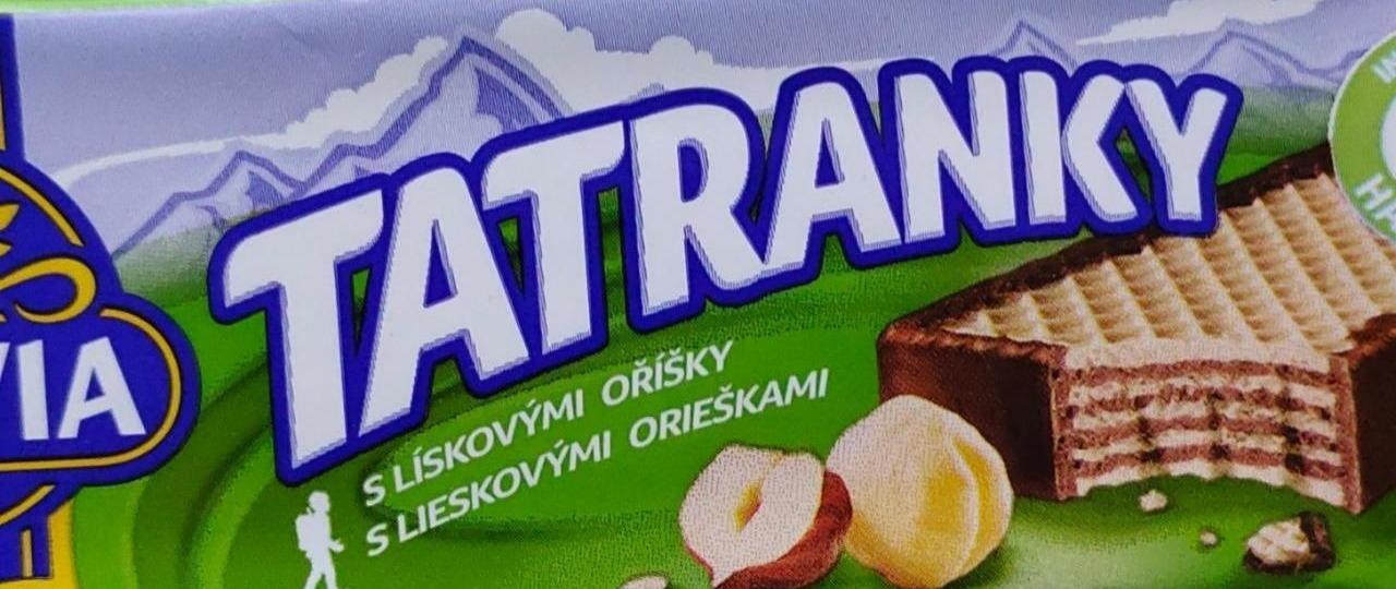 Фото - Вафлі Tatranky з фундуком Opavia