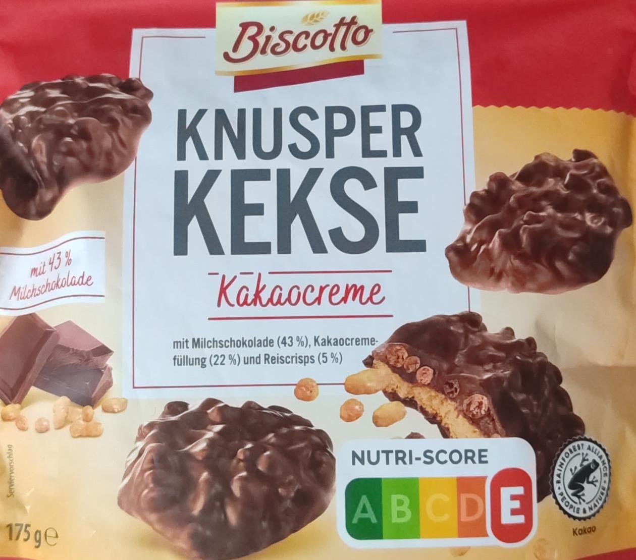 Фото - Knusper kekse kakaocreme Biscotto