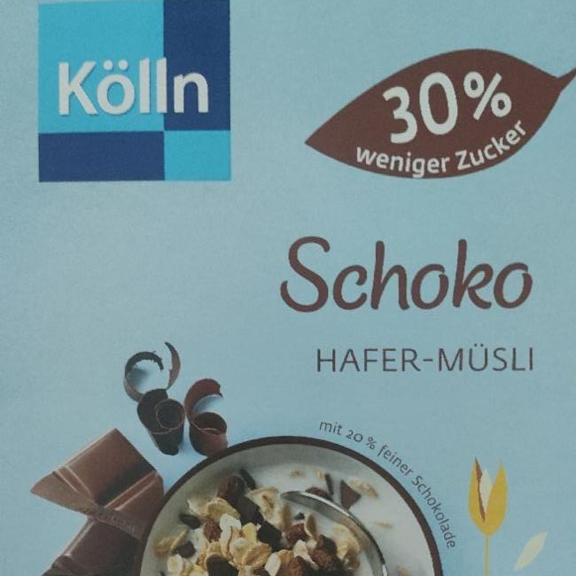 Фото - Schoko Hafer-müsli Kölln