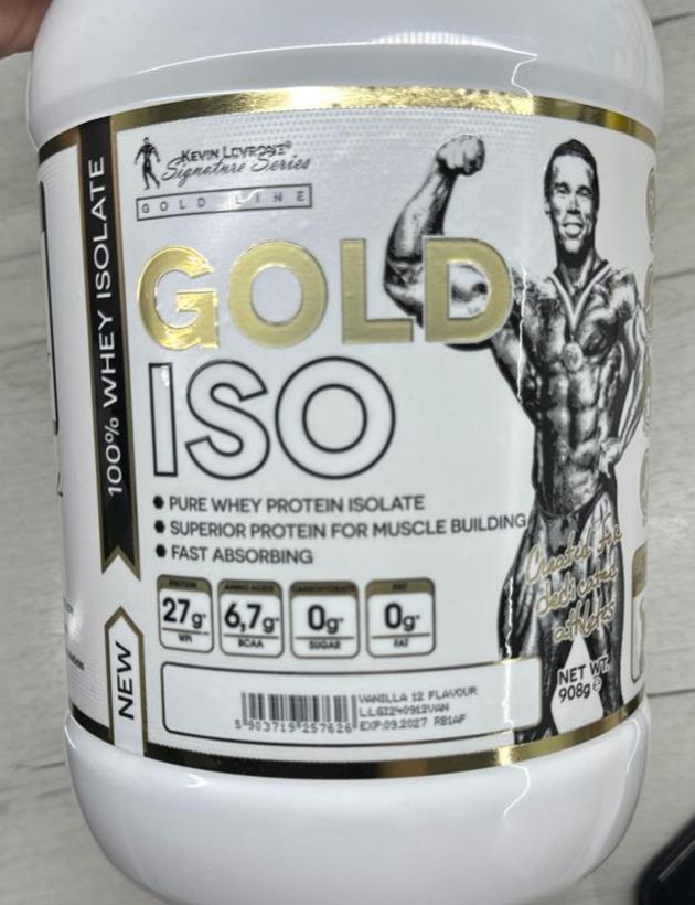 Фото - Протеїн 100% Whey Isolate Vanilla Kevin Levrone
