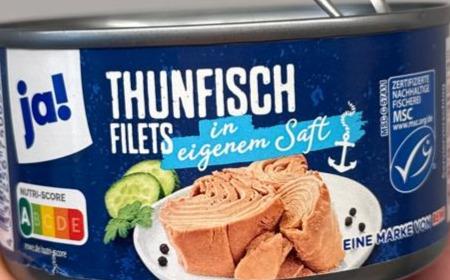 Фото - Thunfisch filets in eigenem saft Ja!