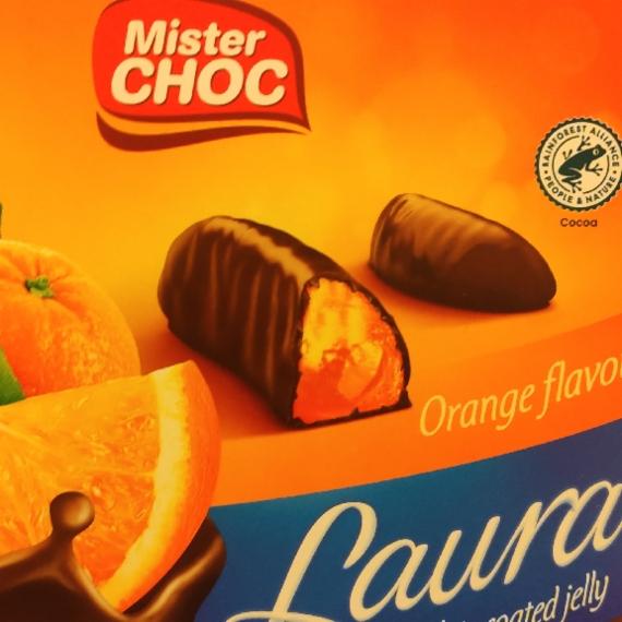 Фото - Orange flavour chocolate coated jelly – Mister Choc