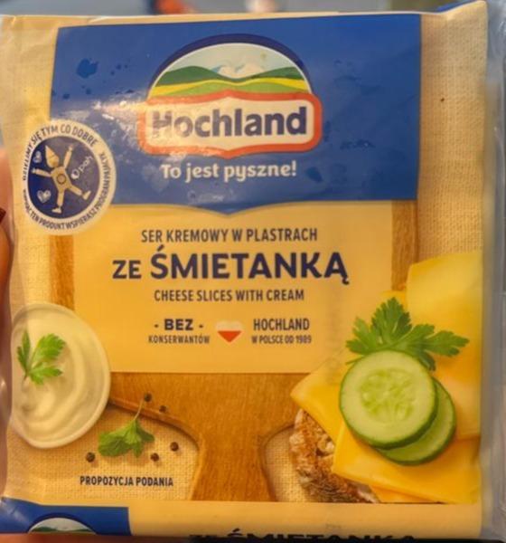Фото - Ser kremowy w plastrach ze smietanka Hochland