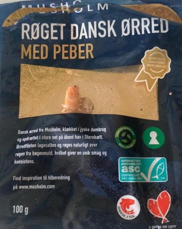 Фото - Røget ørred med røræg og purløg Lidl