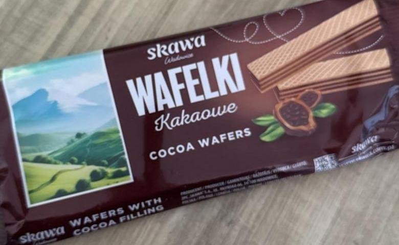 Фото - Wafers with cocoa filling Skawa