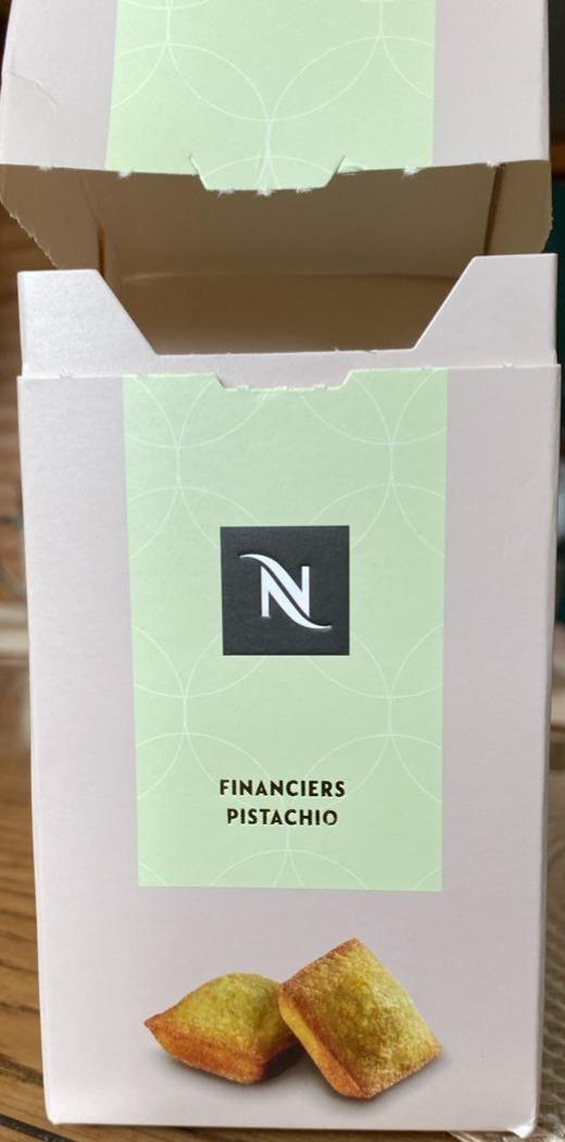 Фото - Financiers pistachio Nespresso
