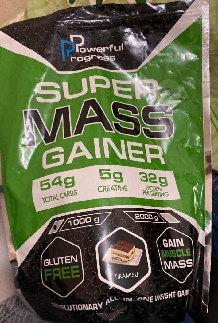 Фото - Гейнер Super Mass Gainer Tiramisu Powerful Progress