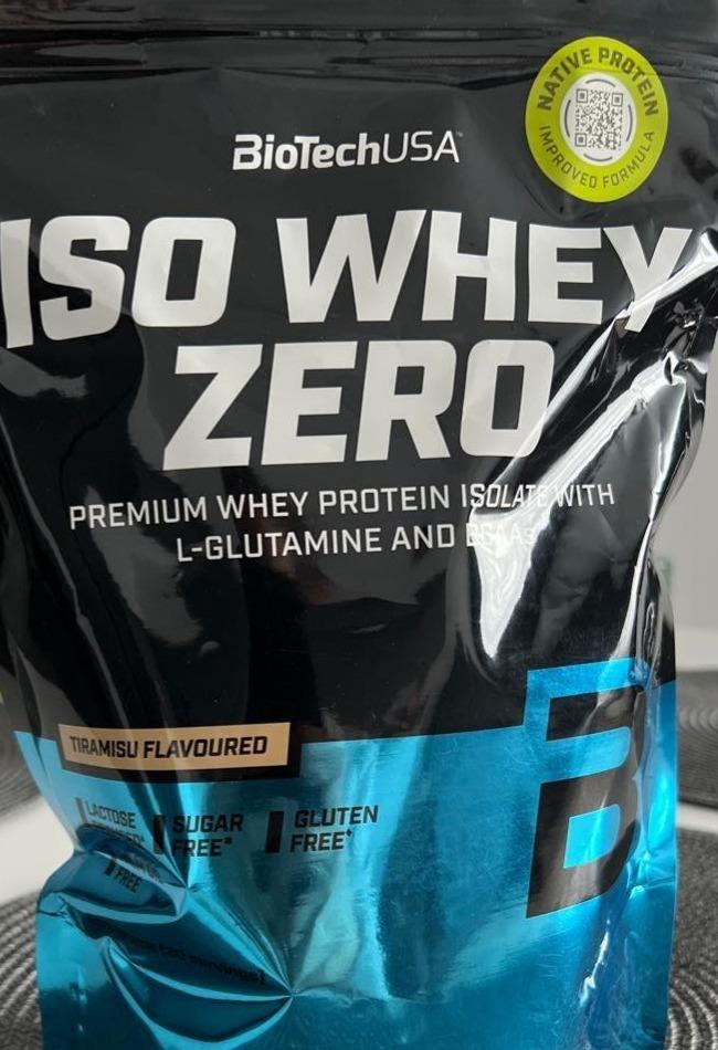 Фото - Iso whey zero Biotech USA