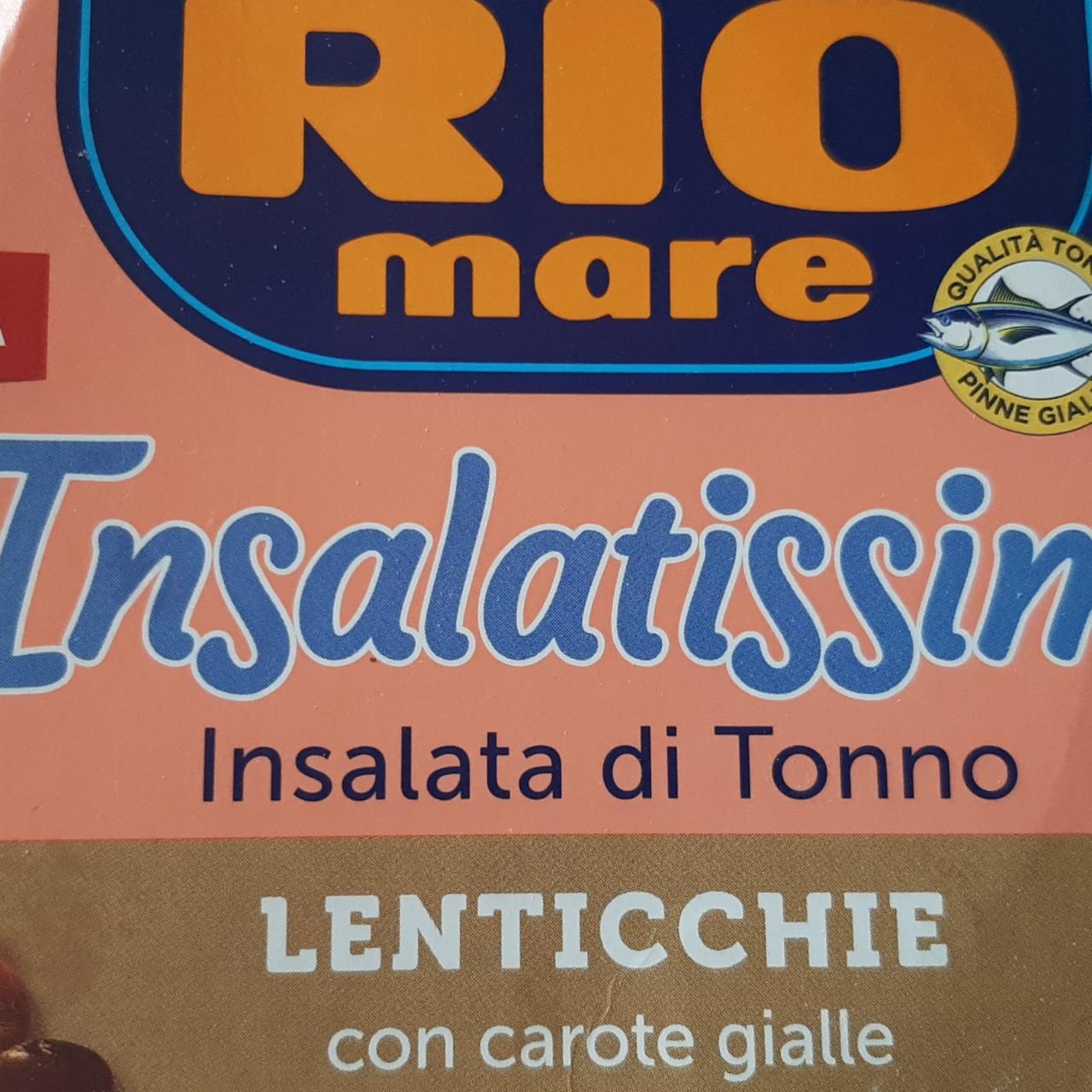 Фото - Insalata di tonno lenticchie Rio Mare