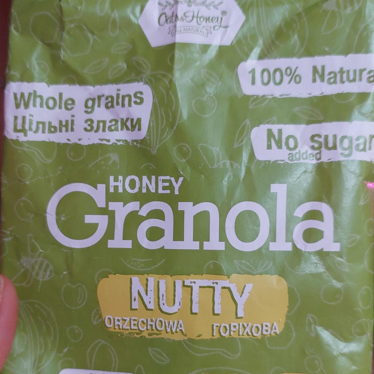 Фото - Горіхова гранола Oats&Honey