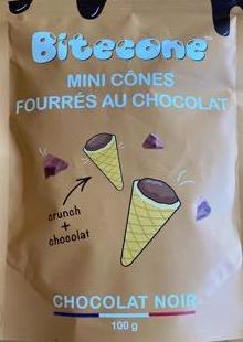 Фото - Mini cônes fourrés au chocolat Bitecone