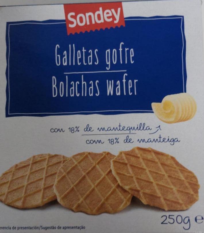 Фото - Печиво вафельне Sondey Lidl