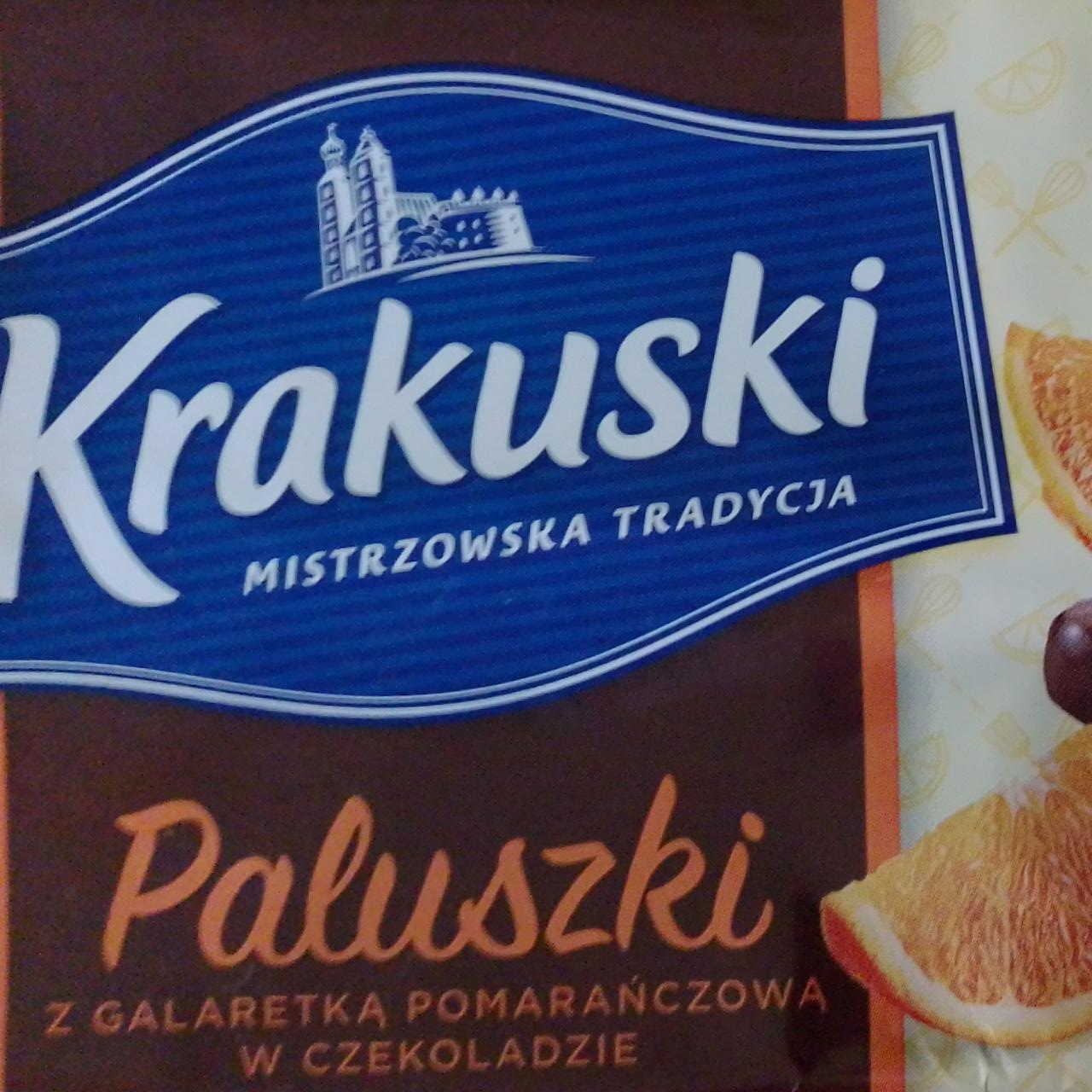 Фото - Paluszki z galaretką pomarańczową w czekoladzie Krakuski