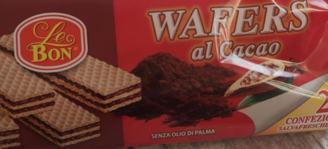 Фото - Warers al cacao Le Bon