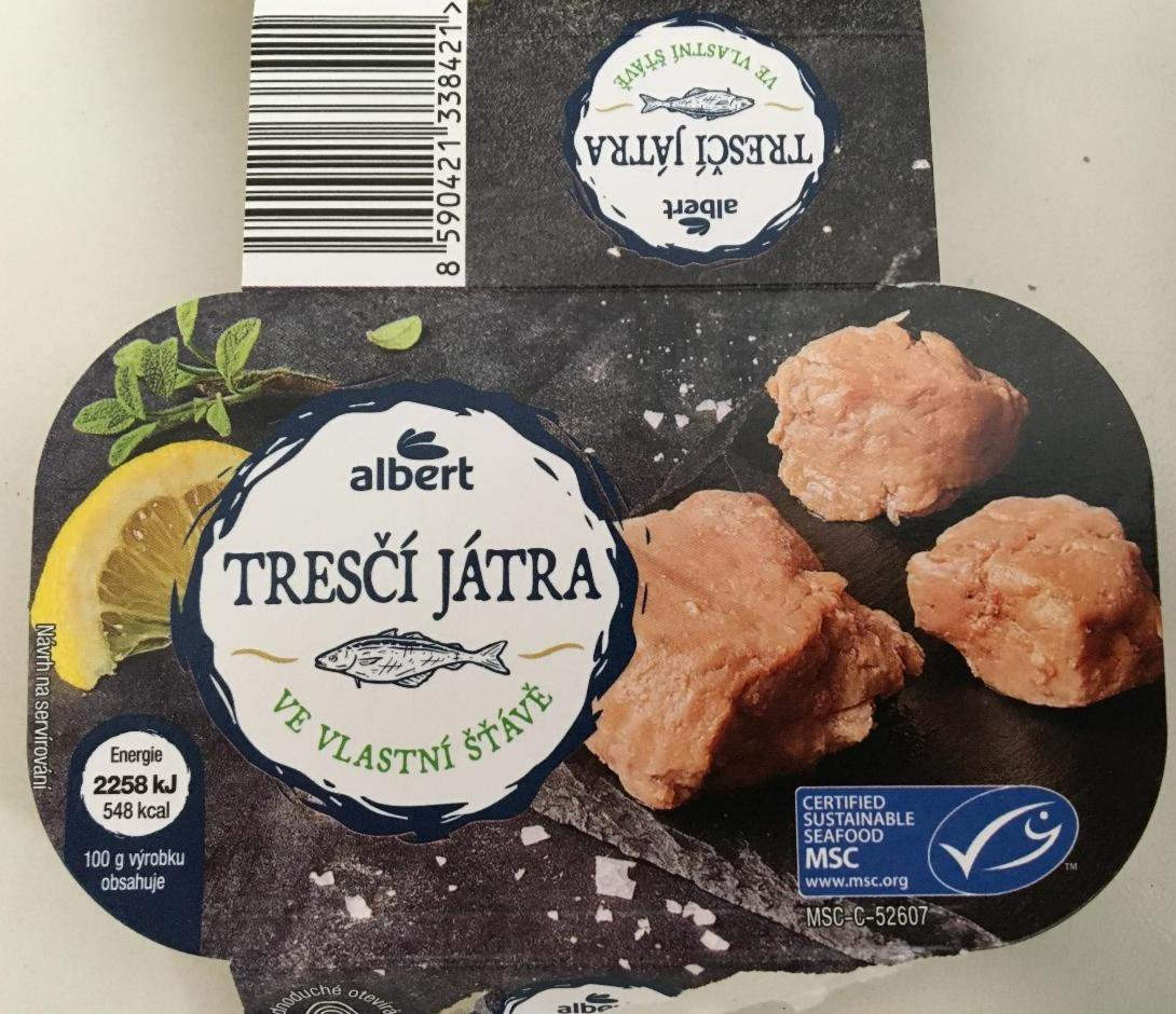 Фото - Tresčí játra ve vlastní šťávě Albert