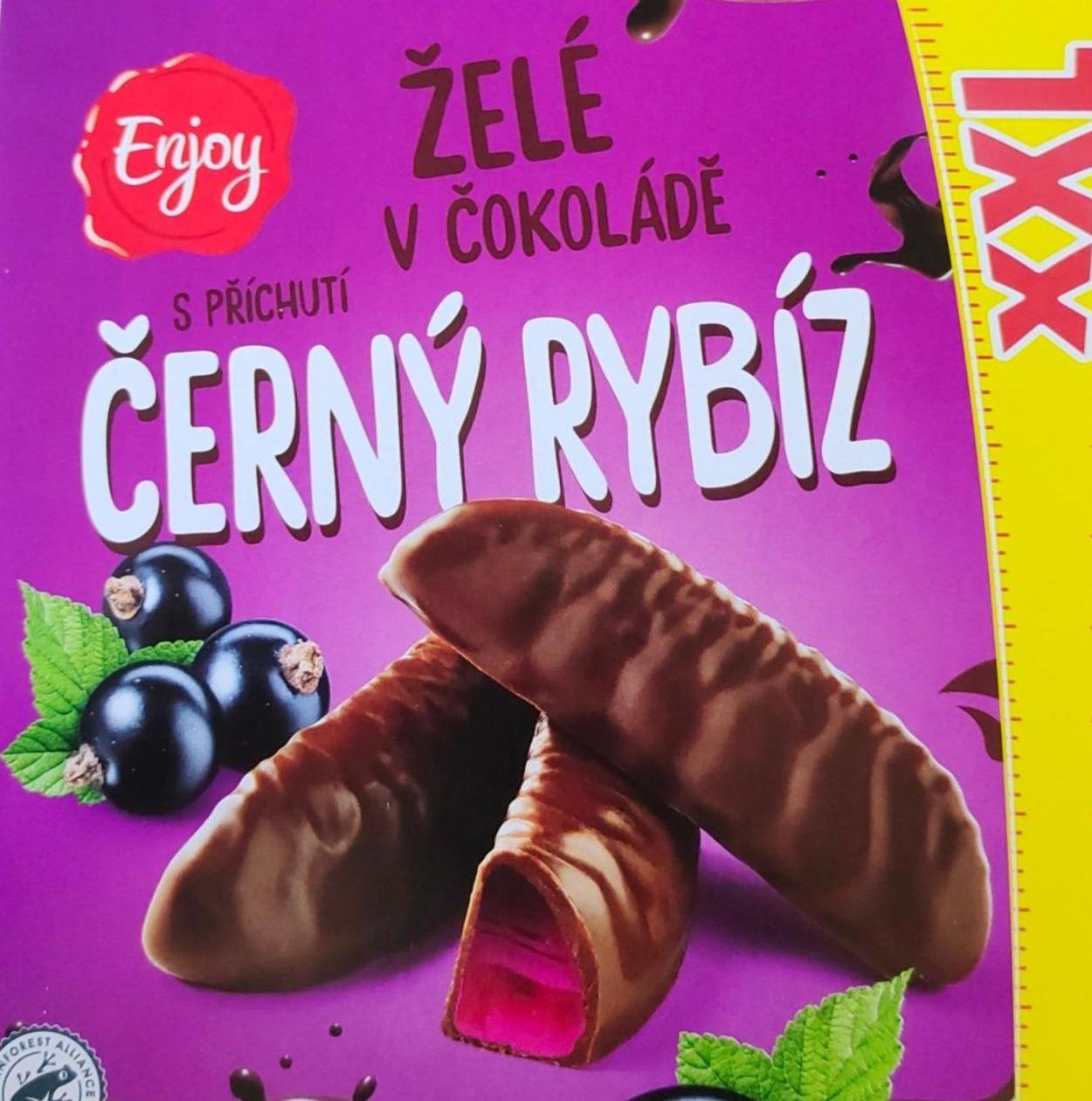 Фото - Želé v čokoládě s příchutí třešeň Enjoy