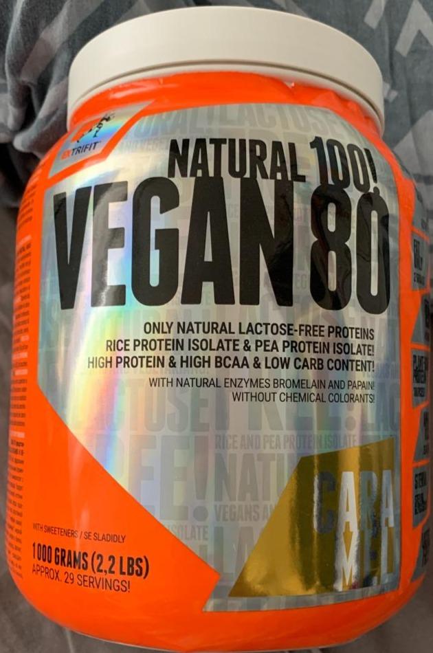 Фото - Vegan 80 karamel Extrifit