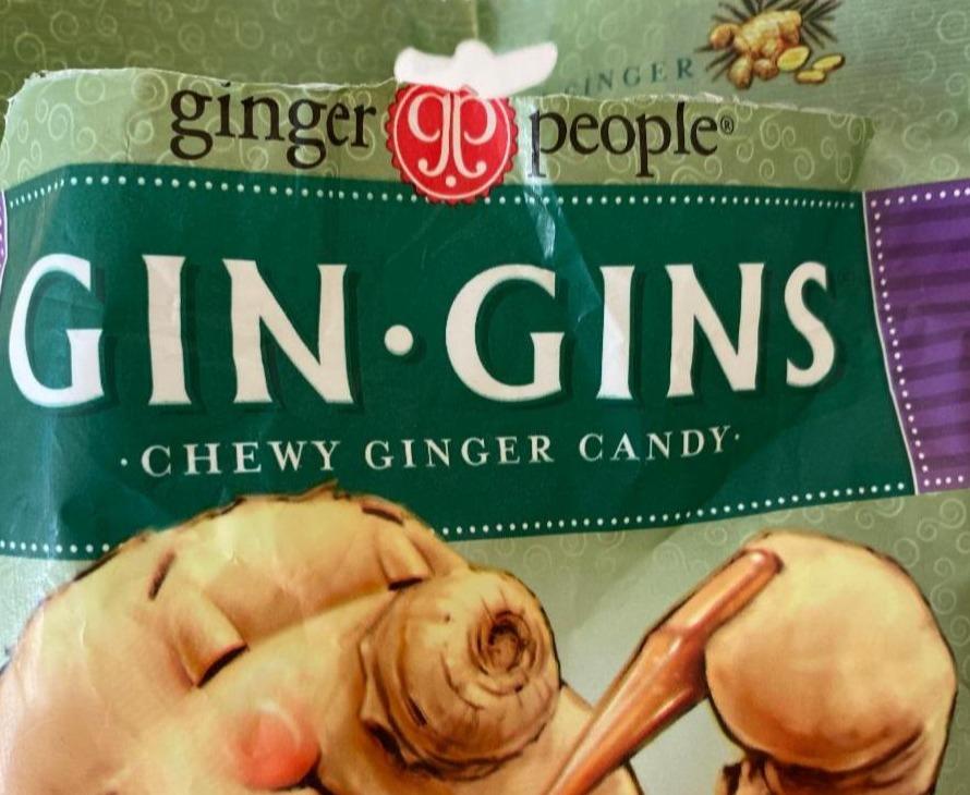 Фото - Цукерки Gin Gin Orig Chewy Candy Bag The Ginger People