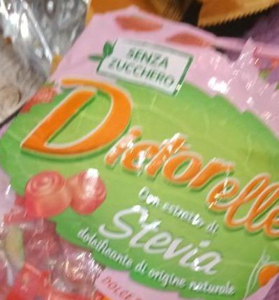 Фото - Цукерки карамельні Полуниця Dietorelle