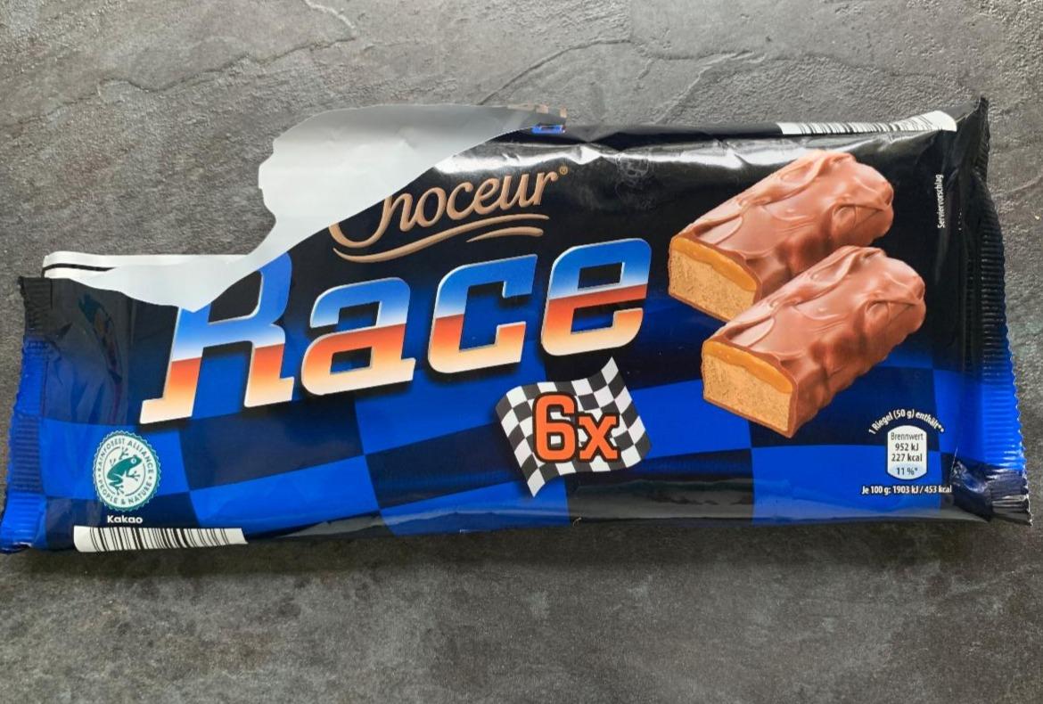Фото - Батончик з карамельною начинкою Race Choceur