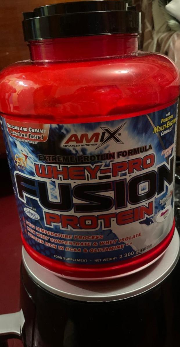 Фото - Whey pure fusion peanut choco caramel Amix