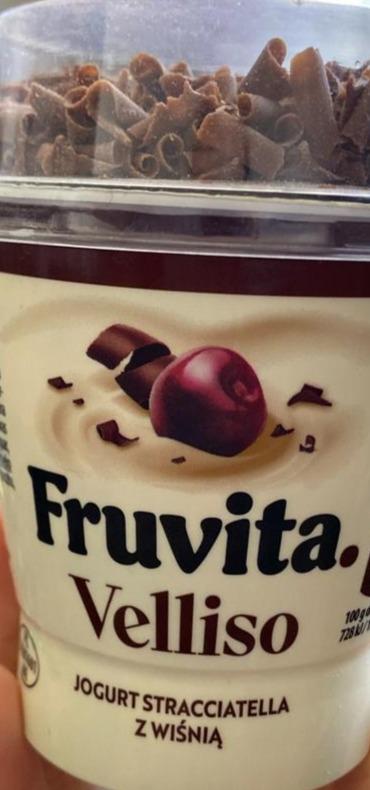 Фото - Jogurt stracciatella z wisnia FruVita