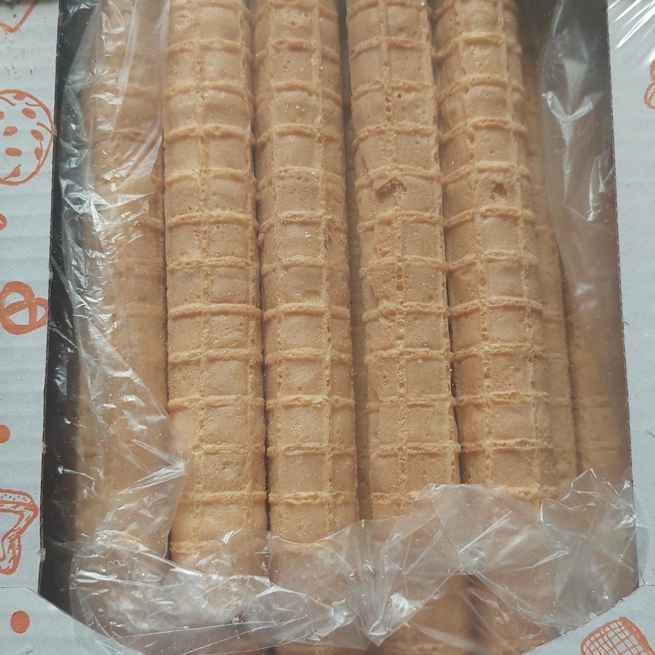 Фото - Вафельні трубочки cannoli choko nuts Varto