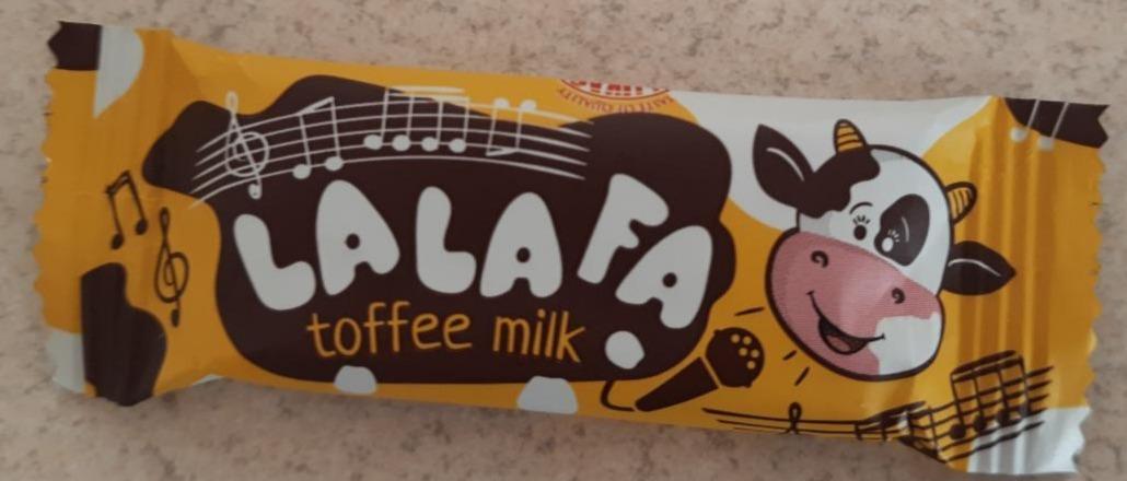 Фото - цукерки toffee milk LaLaFa