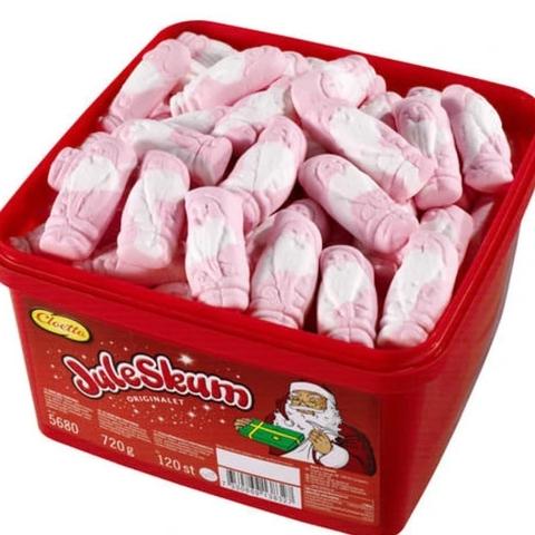 Фото - Juleskum Marshmallow Santas a Christmas classic Cloetta