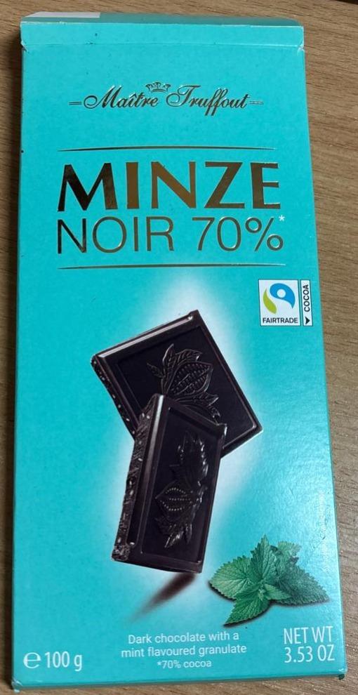 Фото - Minze noir 70% Maître Truffout