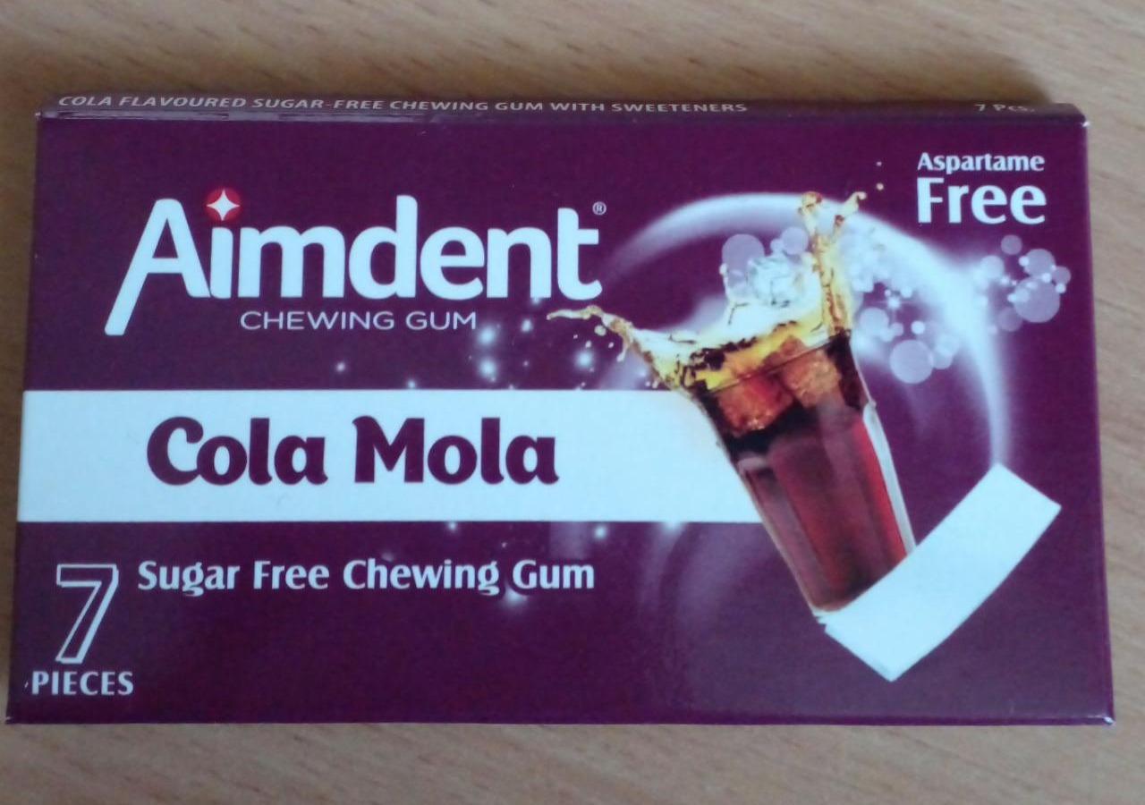 Фото - Гумка жувальна Cola Mola Aimdent
