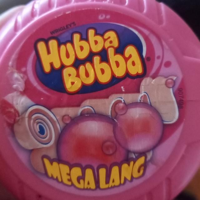 Фото - Жувальна гумка з фруктовим смаком Mega lang Hubba Bubba