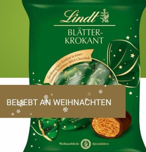 Фото - Schokolade Blätterkrokant Box Lindt