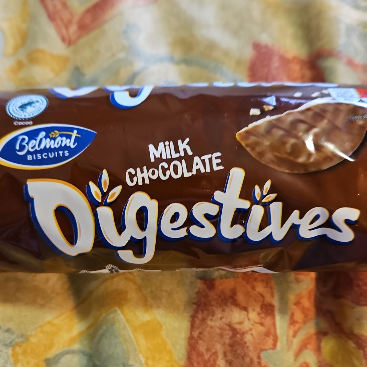 Фото - Печиво в молочному шоколаді Milk Chocolate Digestives Belmont Biscuits