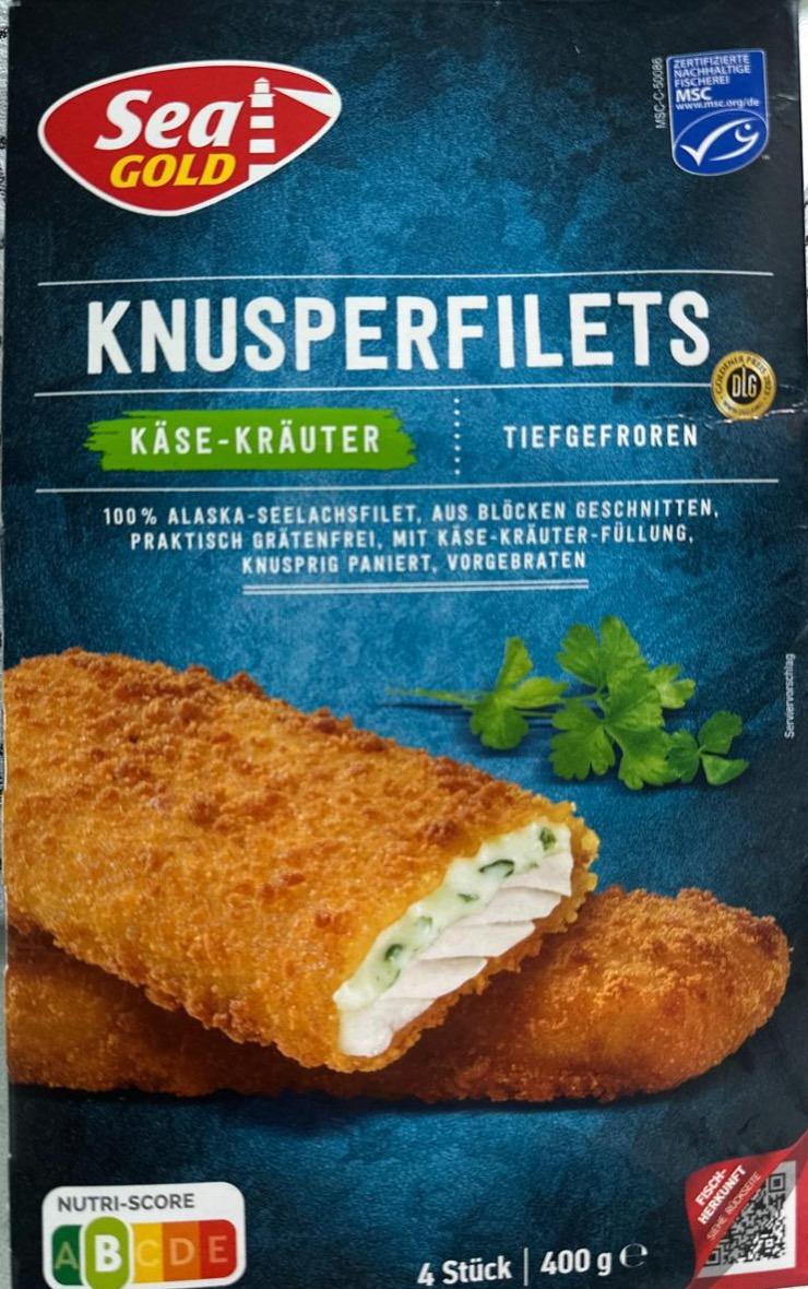 Фото - Knusperfilets käse-kräuter Sea Gold