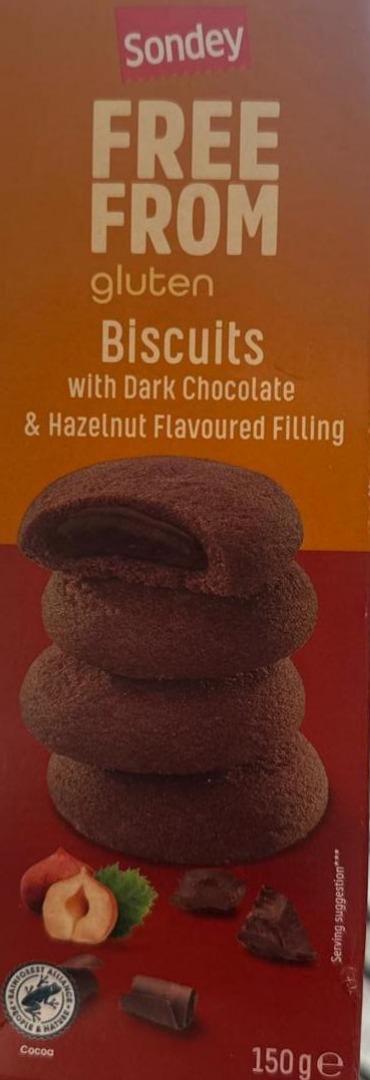 Фото - Cookies filled with a delicious chocolate filling free from gluten Sondey